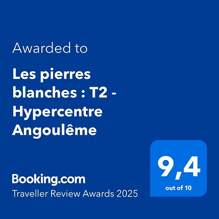 Les Pierres Blanches : T2 - Hypercentre شقة أنغوليم